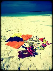 Maldives - What to Wear - Neon beach essentials