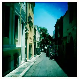 athens greece shopping street style