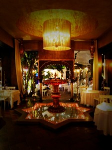 ibiza eating moroccan interior style luxury glamourous swanky restaurant bar