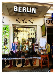 Berline city shopping boutique outside