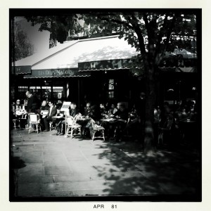 Paris Shopping Sant Germain des Pres street style cafe