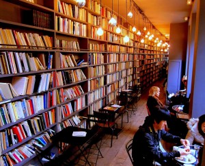 merci concept store cafe library