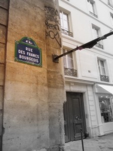 Paris Shopping, Le Marais rue bourgeois