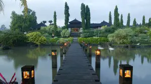 tropical gardens melia luxury hotel paradise entrance