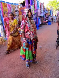 Goa market stall style