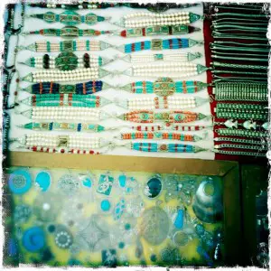Goa Mackies market beads