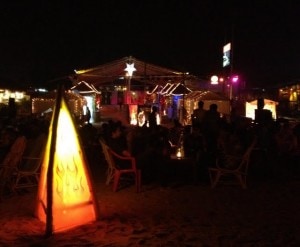 beach bar party goa