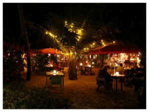 al fresco dining goa la plage