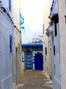 Tunisia Sightseeing medina doorways street