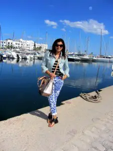 sandals style outfit harbour