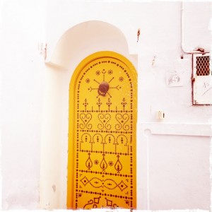 Tunisia Sightseeing medina doorways decoration