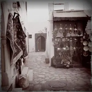 Tunisia Sightseeing medina street store