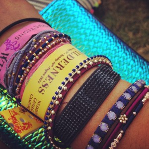 Wilderness Festival Street style wrist bands