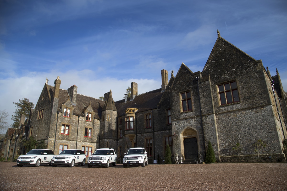 Landrover experience at Huntsham Court