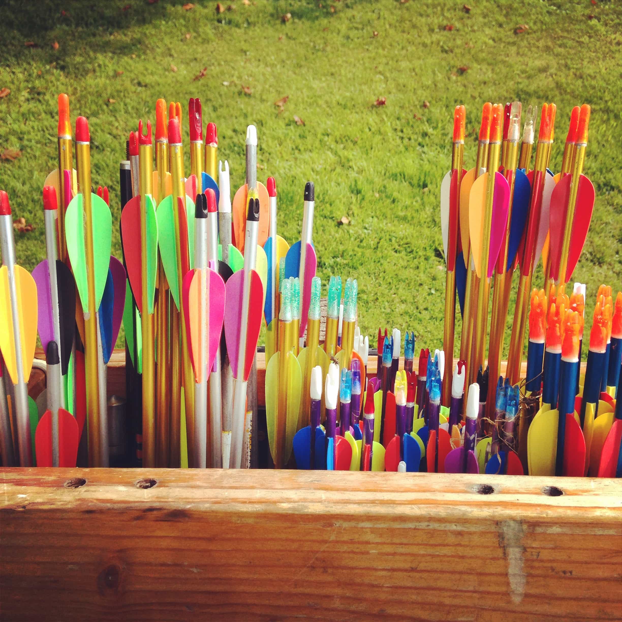 archery at Huntsham Court