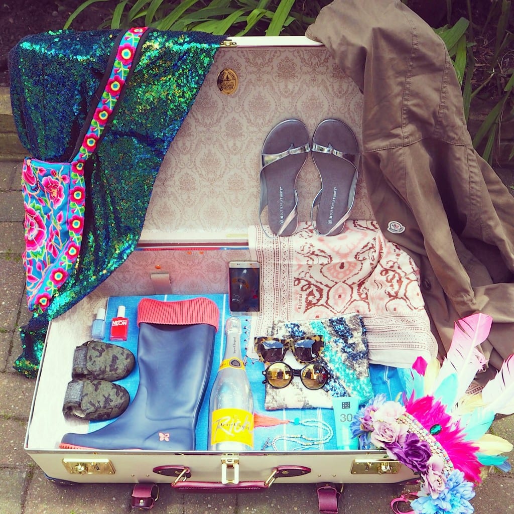 Perfect Festival packing with butterfly twists