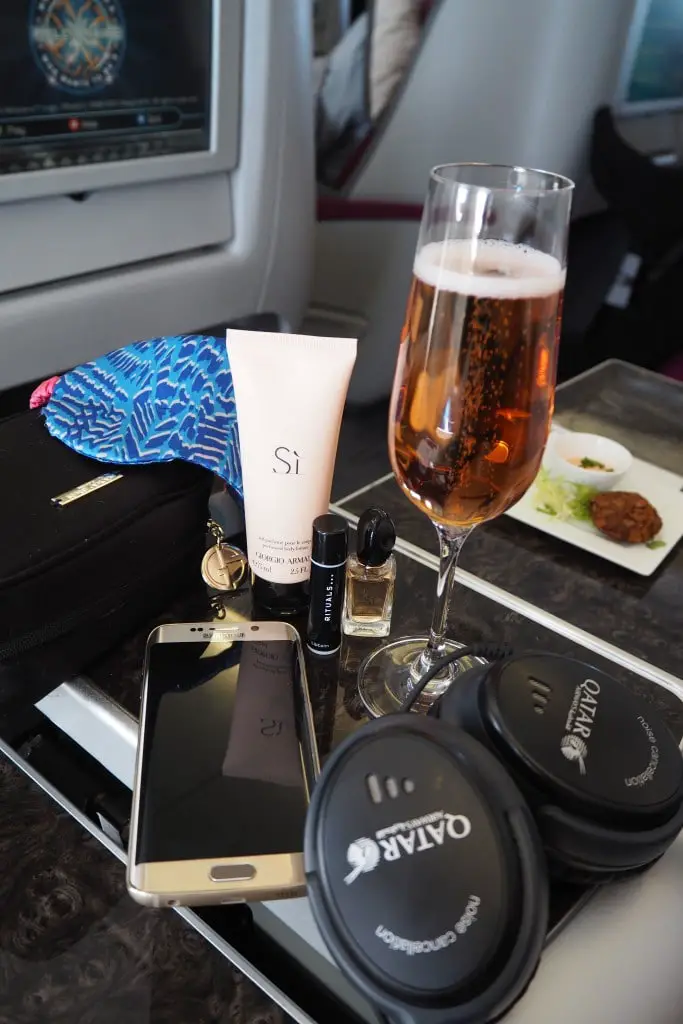 Qatar airways first class style traveller