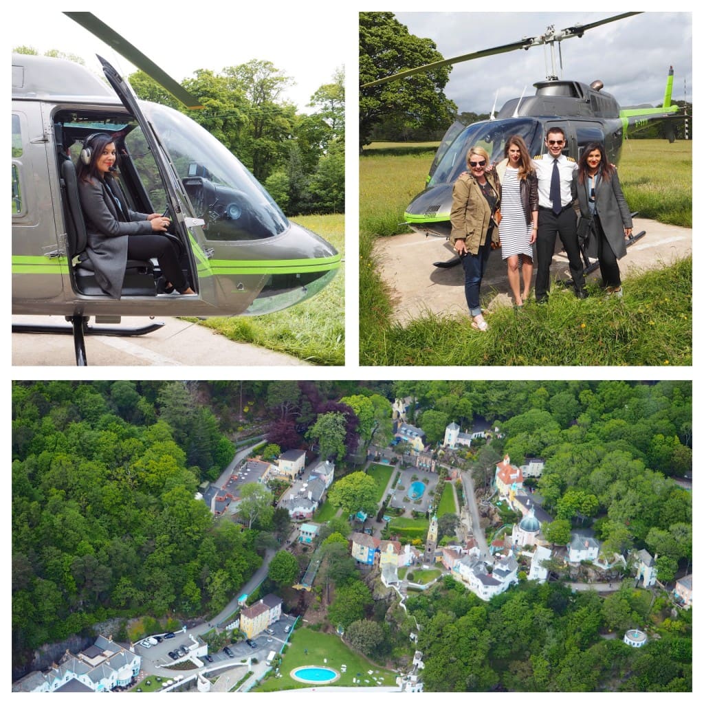 Portmeirion helicopter rides The Style Traveller