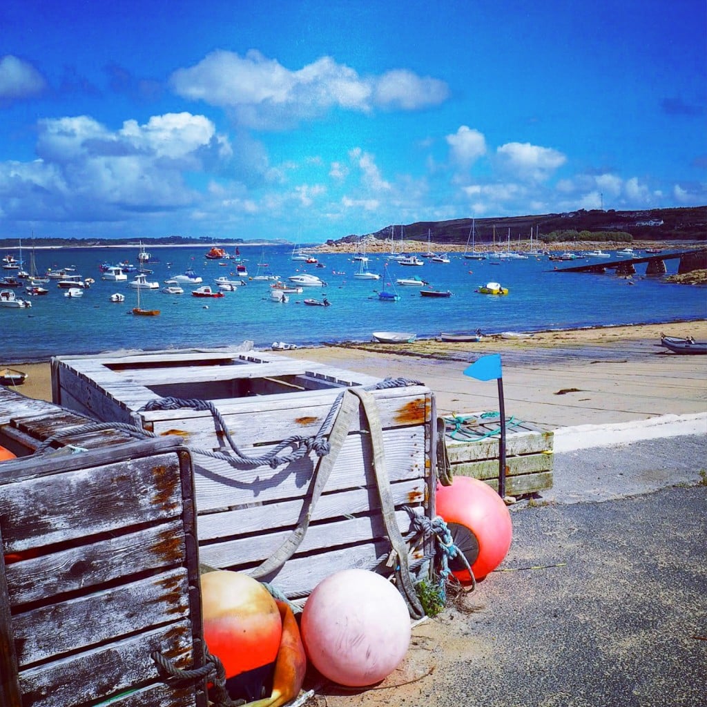 St Mary's harbour Scilly Isles