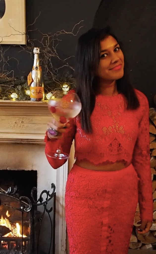 Happy xmas from The Style Traveller Bonnie Rakhit Veuve Clicqout Rich