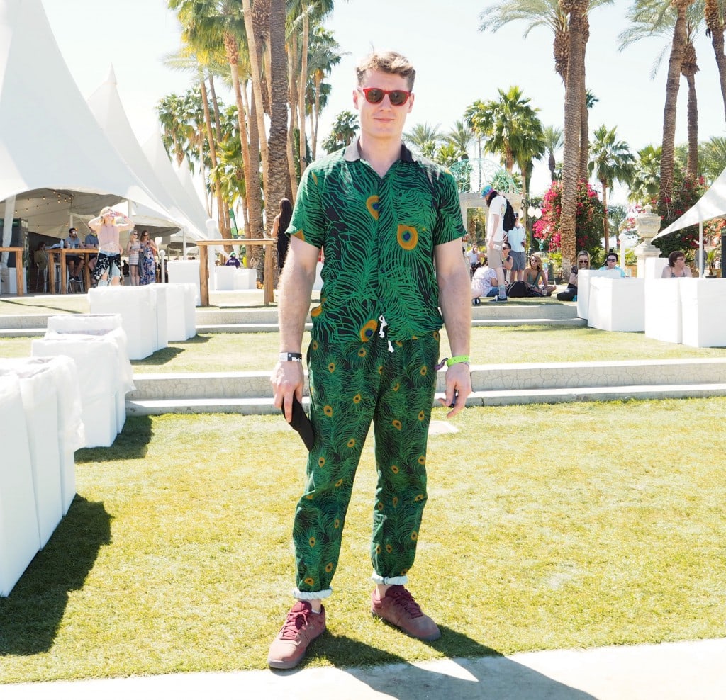 Mens fashion at Coachella