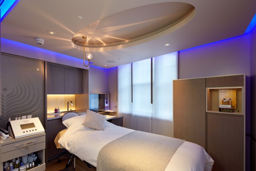 Elemis Day Spa London treatment room Style Traveller