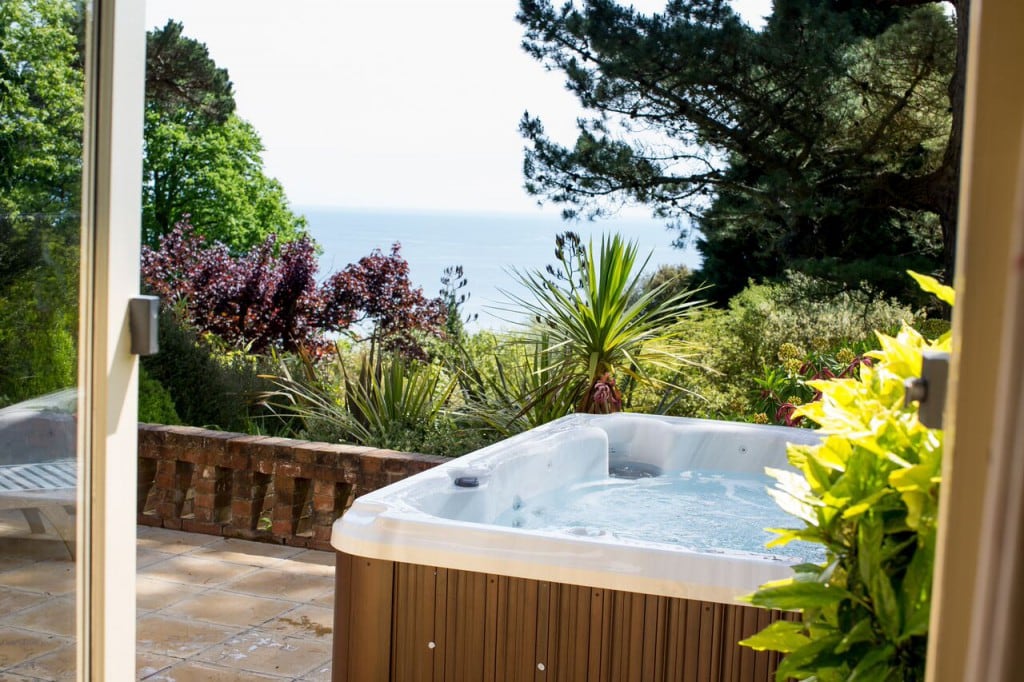 luxury hotel devon orestone manor hot tub