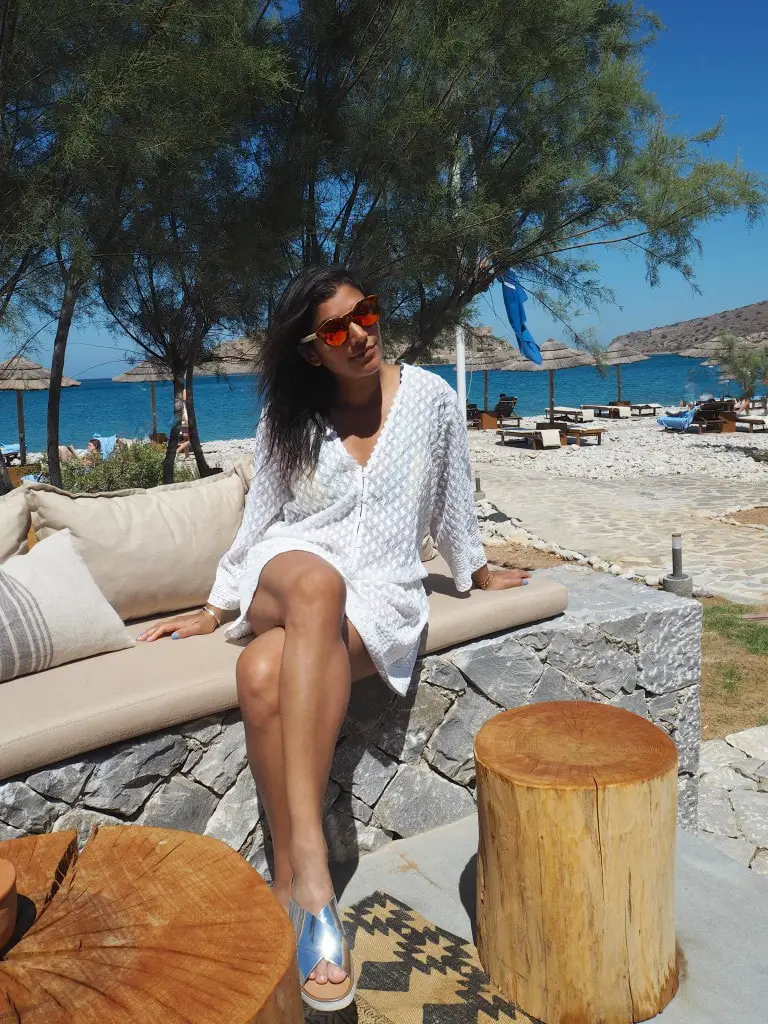 Bonnie The Style Traveller in odabash swimwear