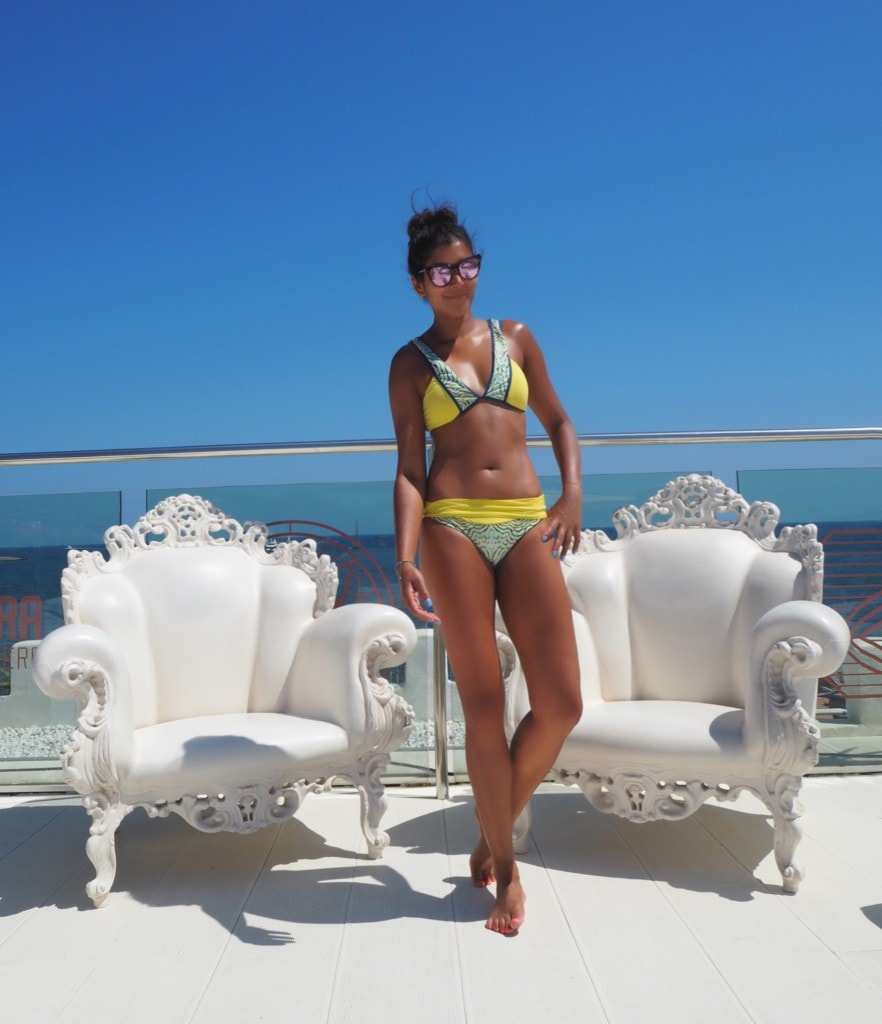 Bonnie Rakhit Nikki de Marchi swimwear Style Traveller