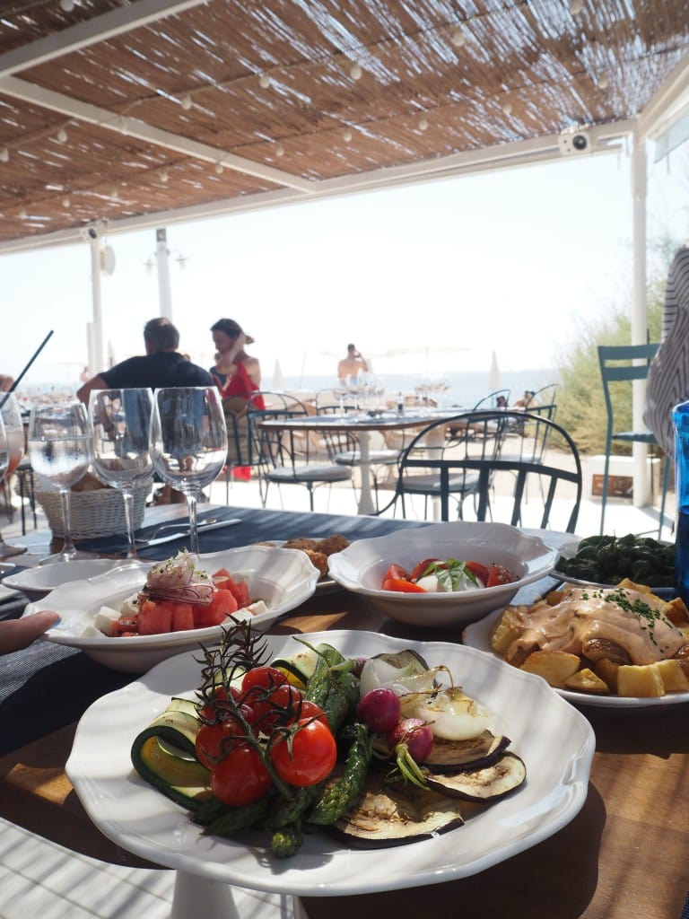 Healthy lunch Cocktail Experimental Beach Ibiza