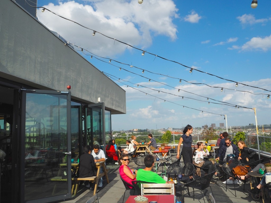 Canvas rooftop bar Amsterdam