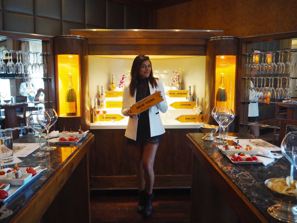 Bonnie Rakhit The Style Traveller Veuve clicquot tasting