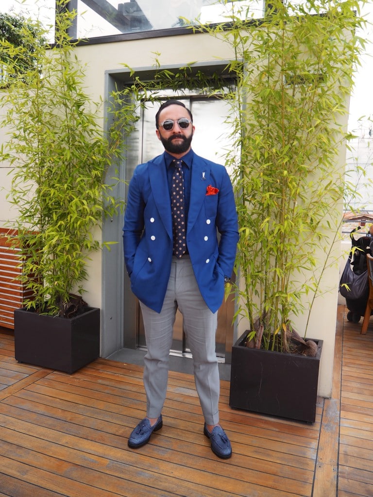 mens fashion blogger Italian fashion week pitti