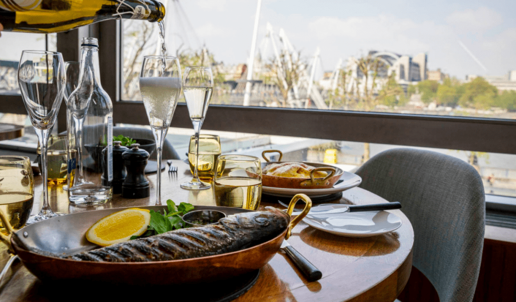 Skylon restaurant London brunch