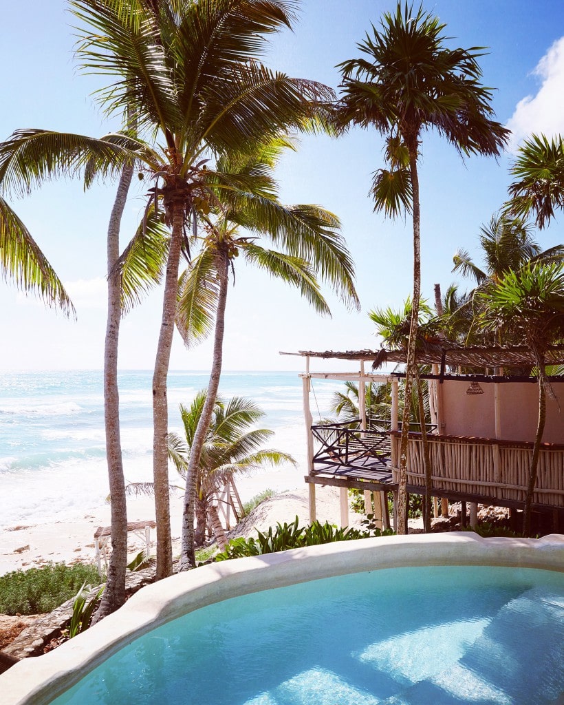 private pool Bonnie Rakhit style traveller papaya playa project