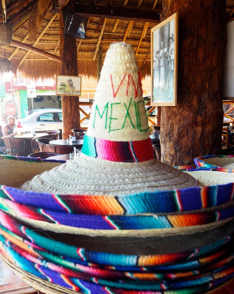 mexican sombrero shot Tulum