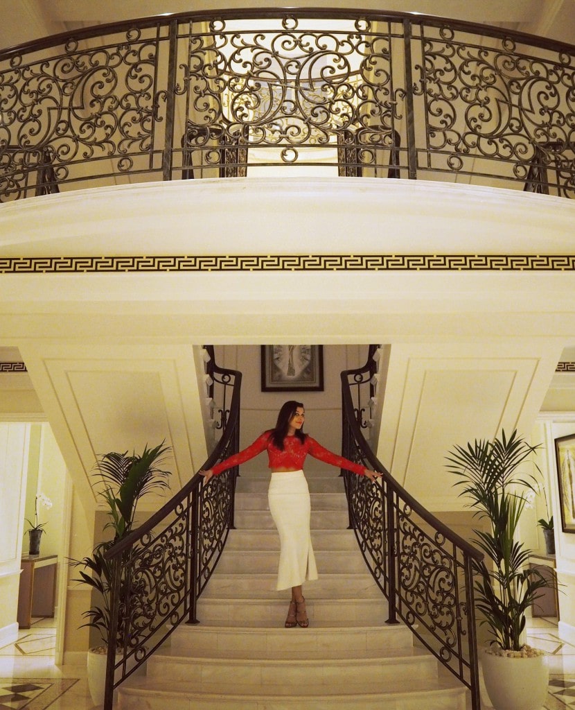 The Style Traveller A Stylish Spa Palazzo Versace Bonnie Rakhit fashion