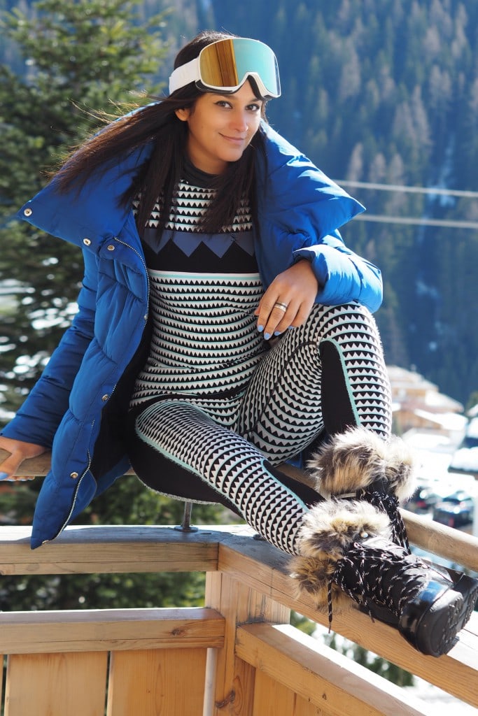 The Style traveller Bonnie Rakhit Austria ski sweaty betty