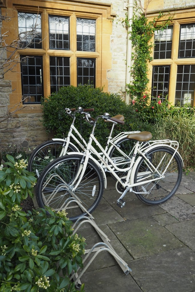 bicycles at Belmond Le Manoir Aux Quat Saison