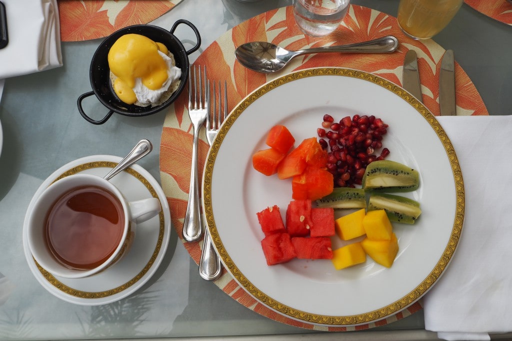 Breakfast at Palazzo Versace
