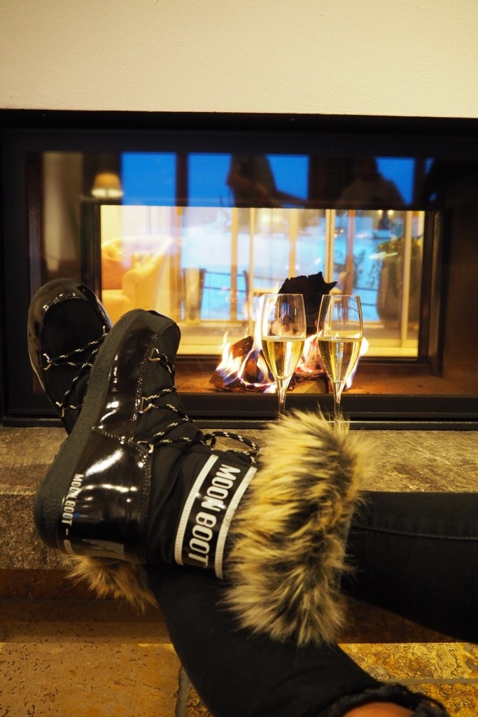 The Style traveller Bonnie Rakhit Austria ski hotel Tannenhof moonboot