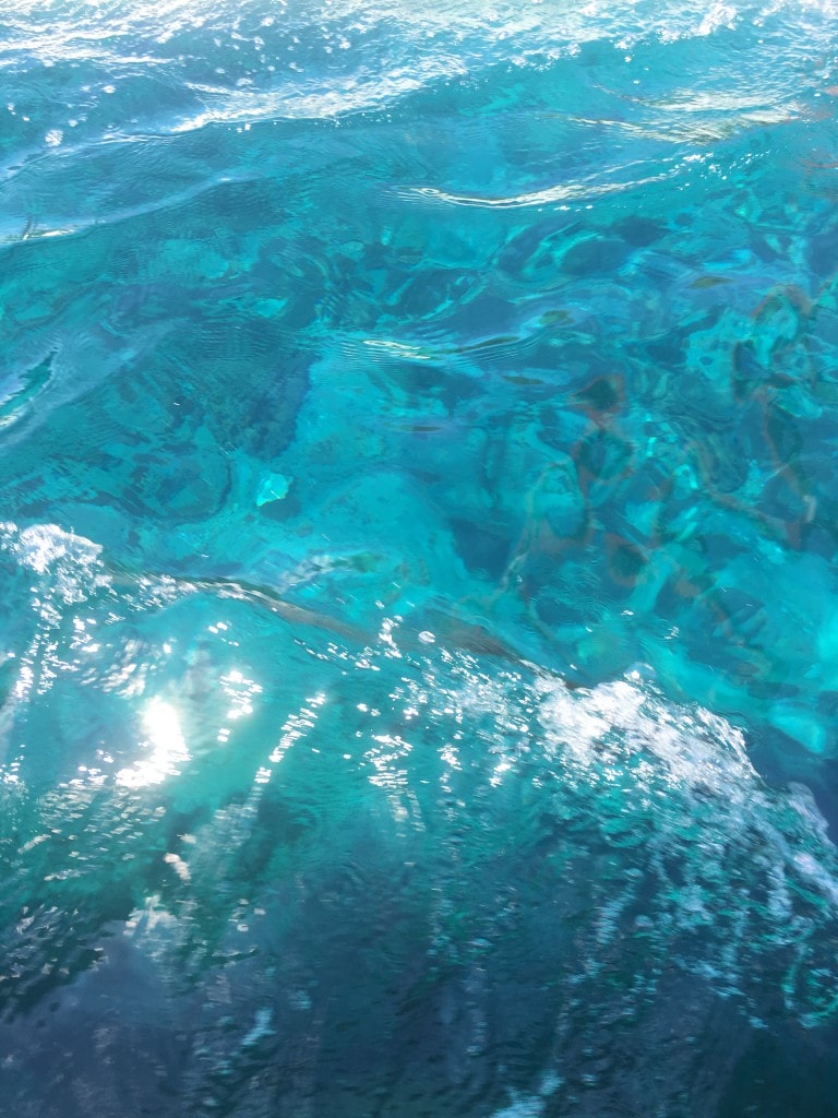 Bali crystal sea shot