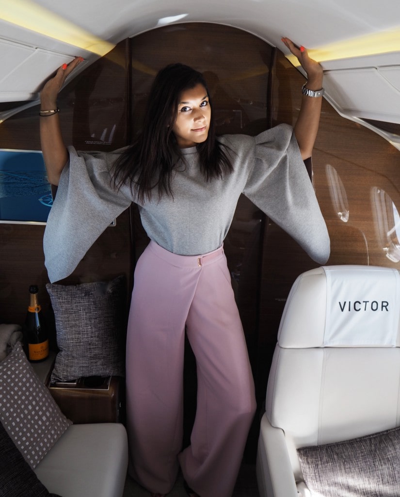 bonnie Rakhit the style traveller private jet Ted Baker