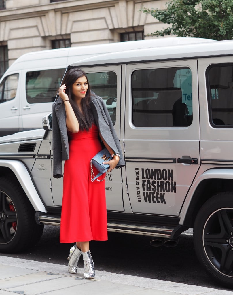 Bonnie Rakhit mercedes london fashion week