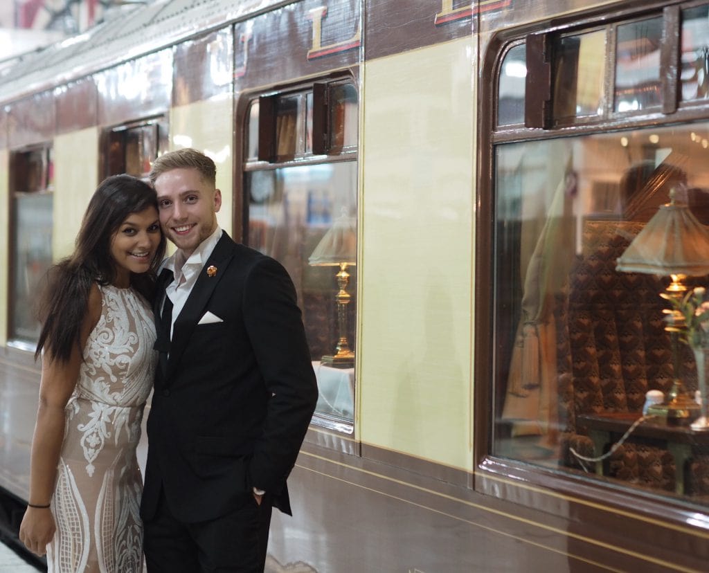 The great british belmond pullman train celebration night out