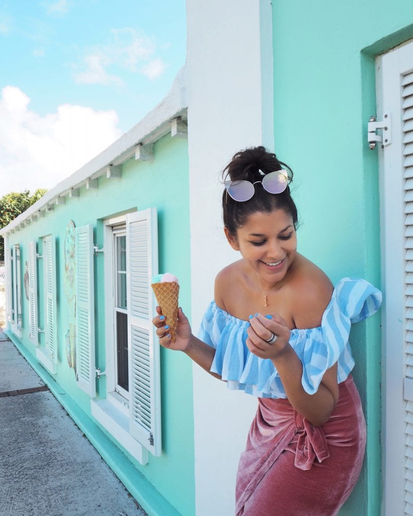 Bonnie Rakhit style traveller 10 reasons to go to Bermuda baileys iceream