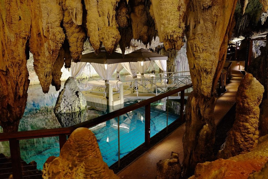 Natura Spa Serenity Cave grotto bay bermuda