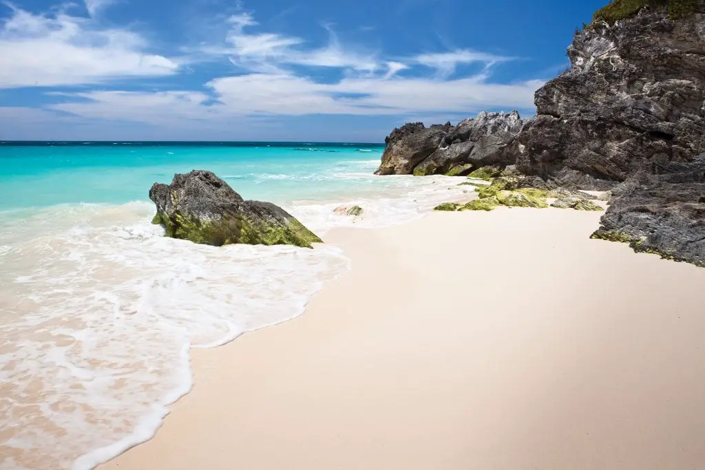 Private Beach bermuda white sand