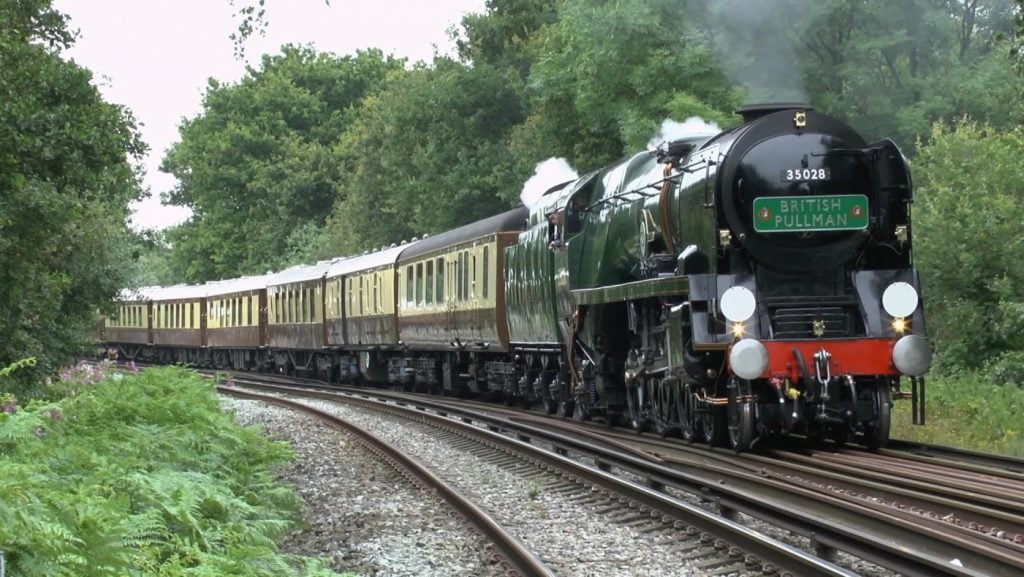 the belmond british pullman train