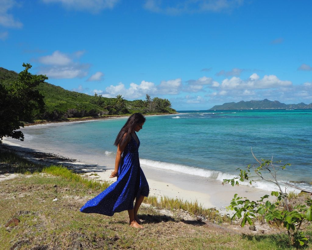 The Style Traveller Bonnie Rakhit what to wear in the caribbean silk fred